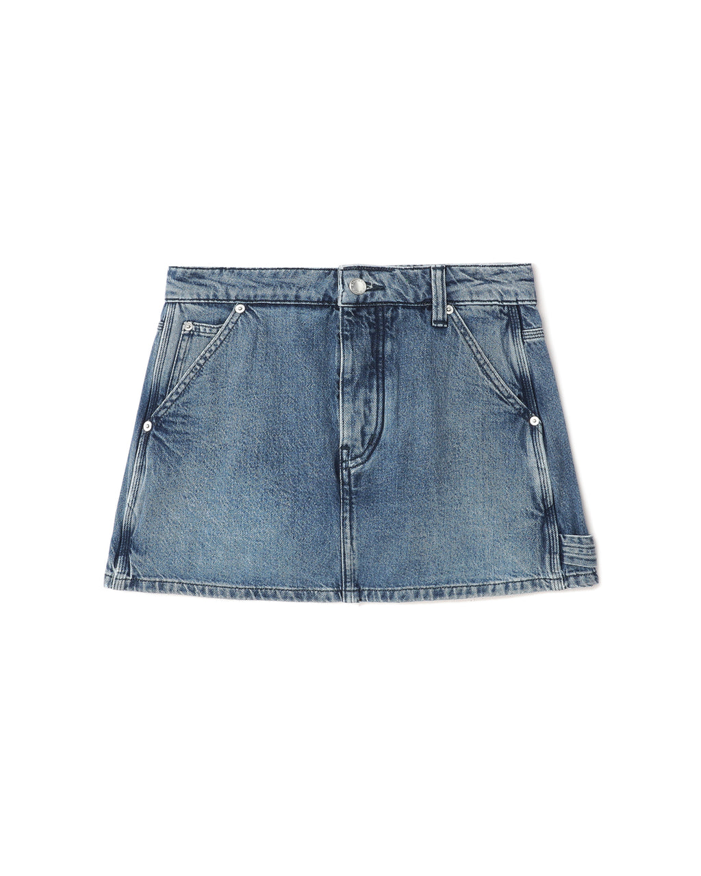 Denim skorts
