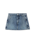 Denim skorts