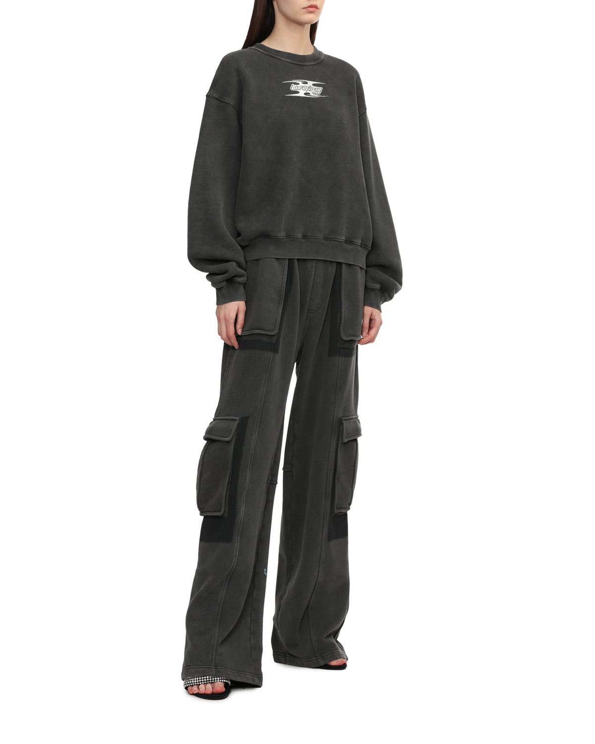 Embossed sweatshirt