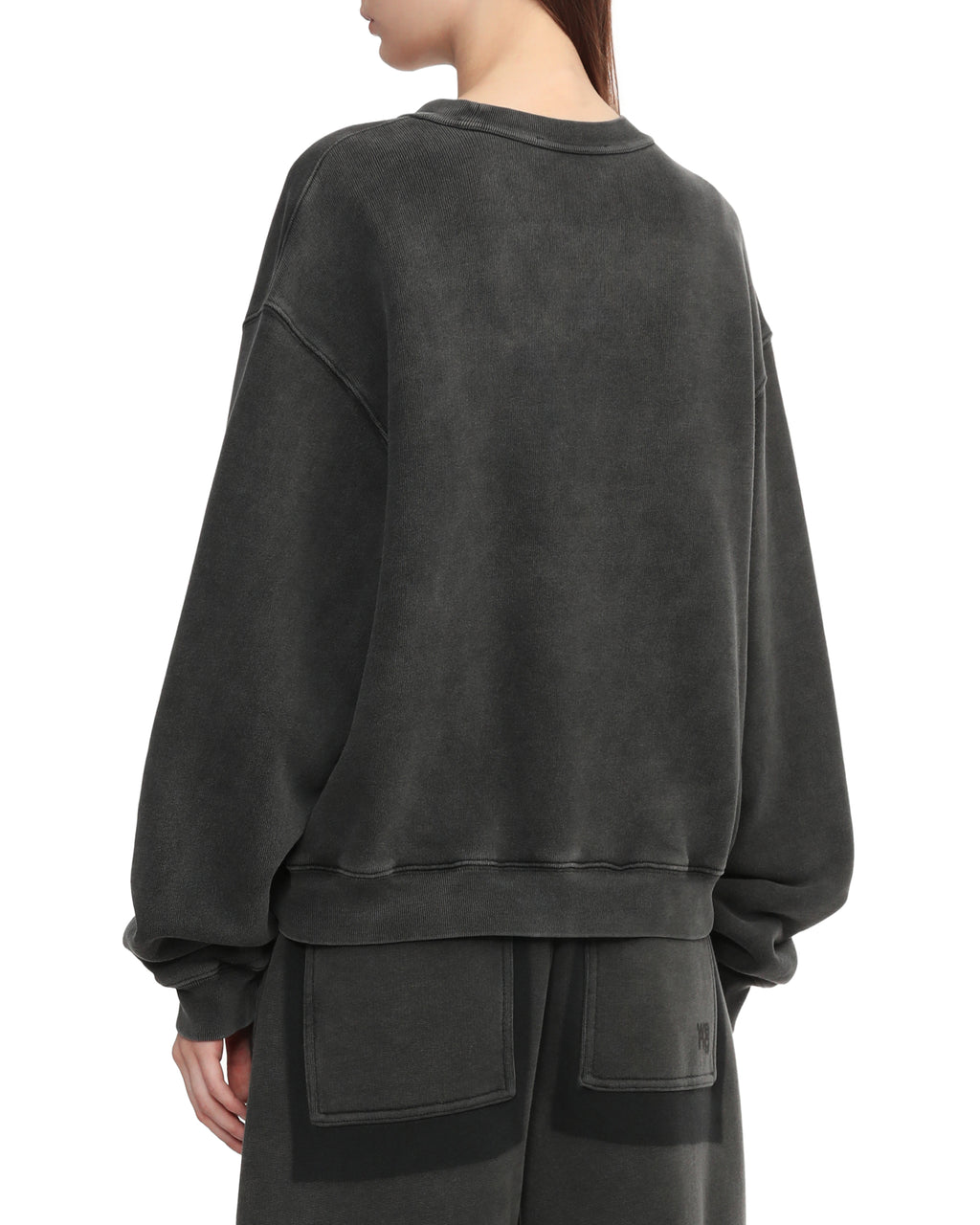Embossed sweatshirt