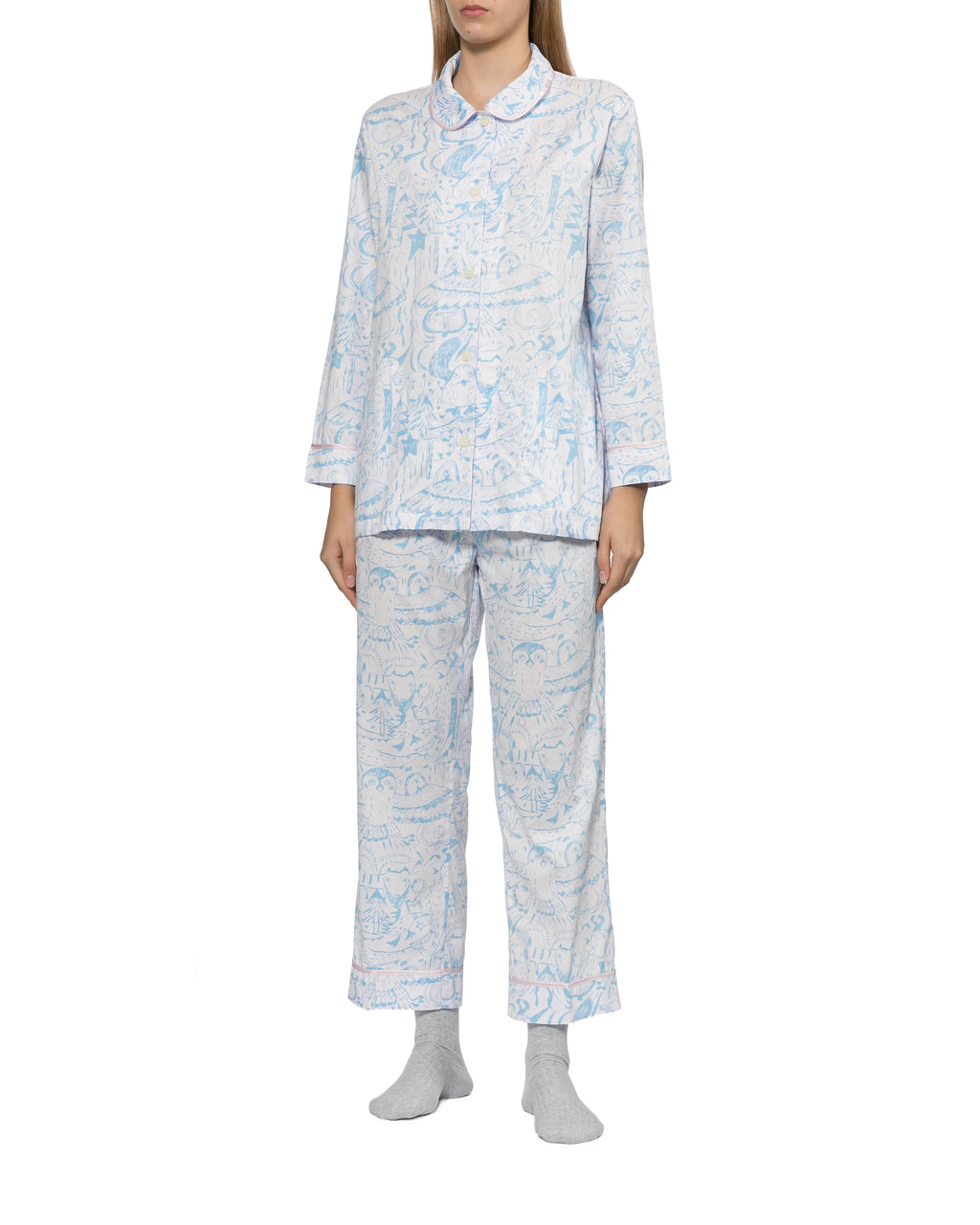 Printed pyjama set