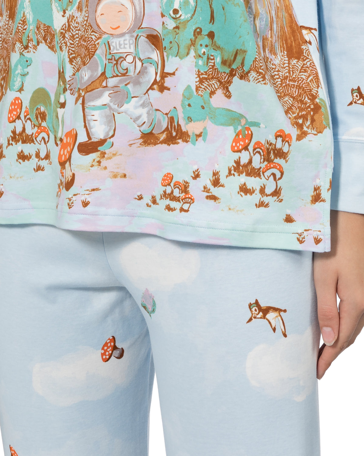 Printed pyjama set