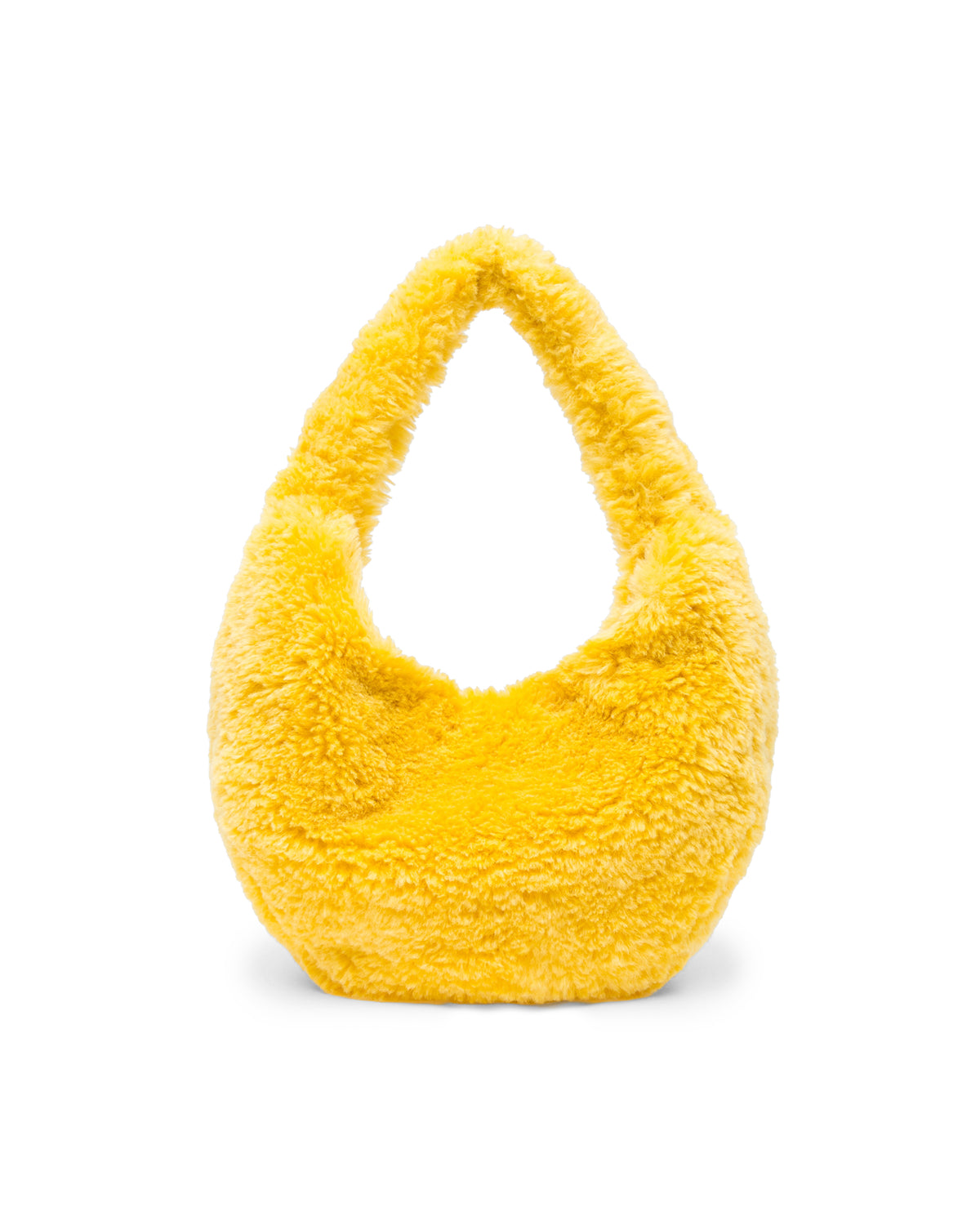 Faux fur handbag