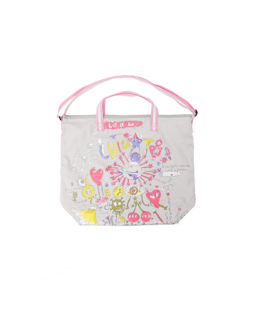 Graphic tote bag