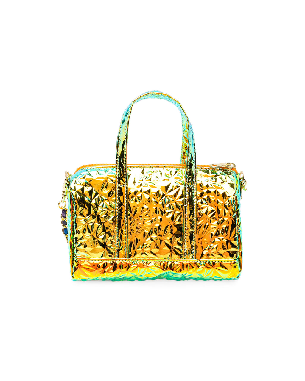 Metallic handbag