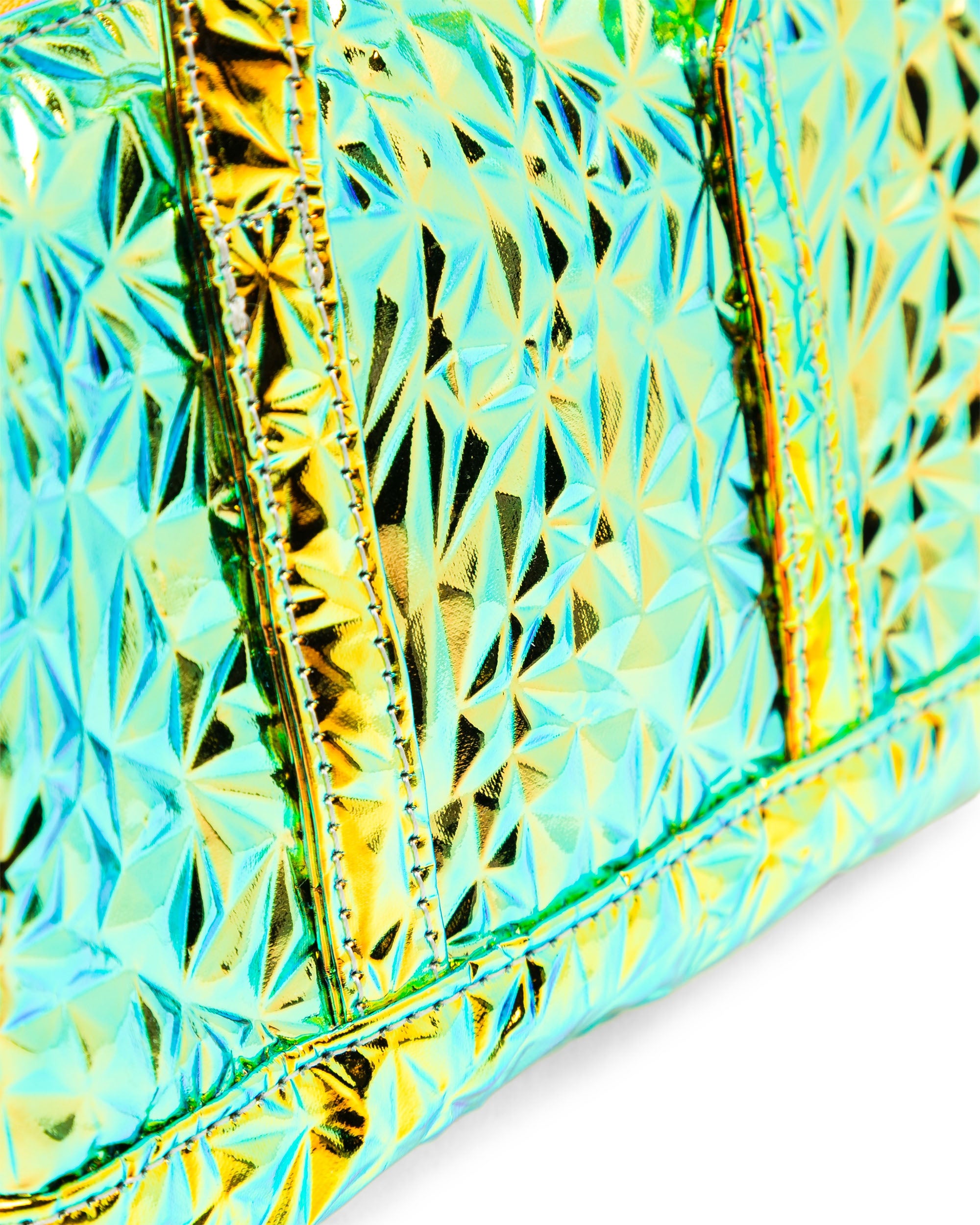 Metallic handbag