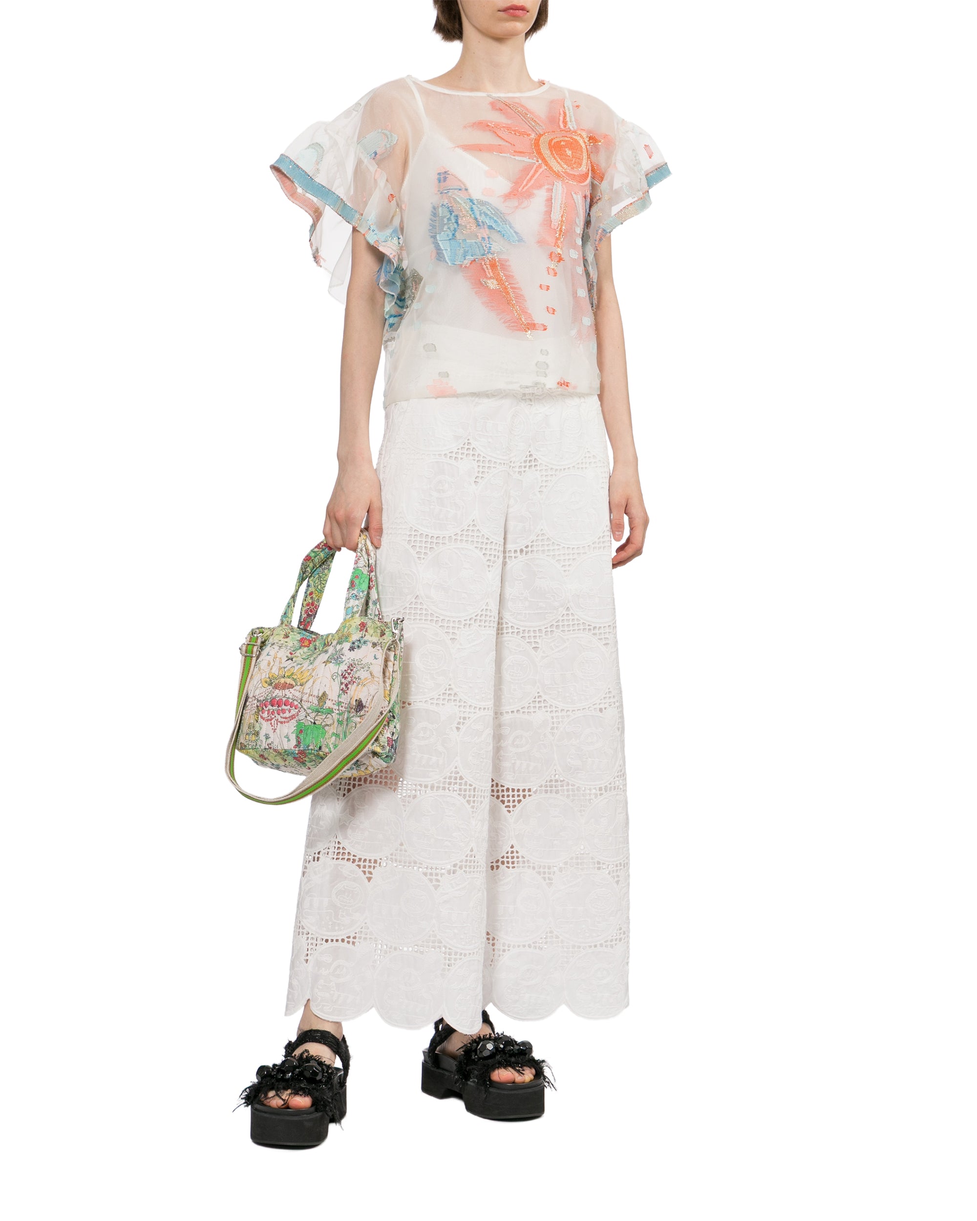 Printed tote bag