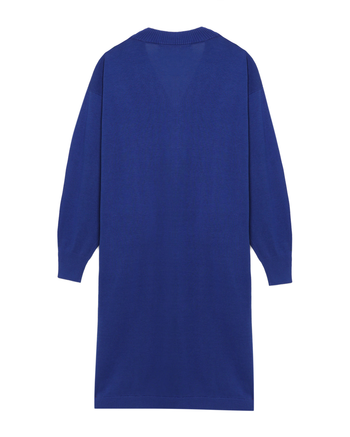 Cotton silk long cardigan