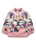 Printed quilted jacket