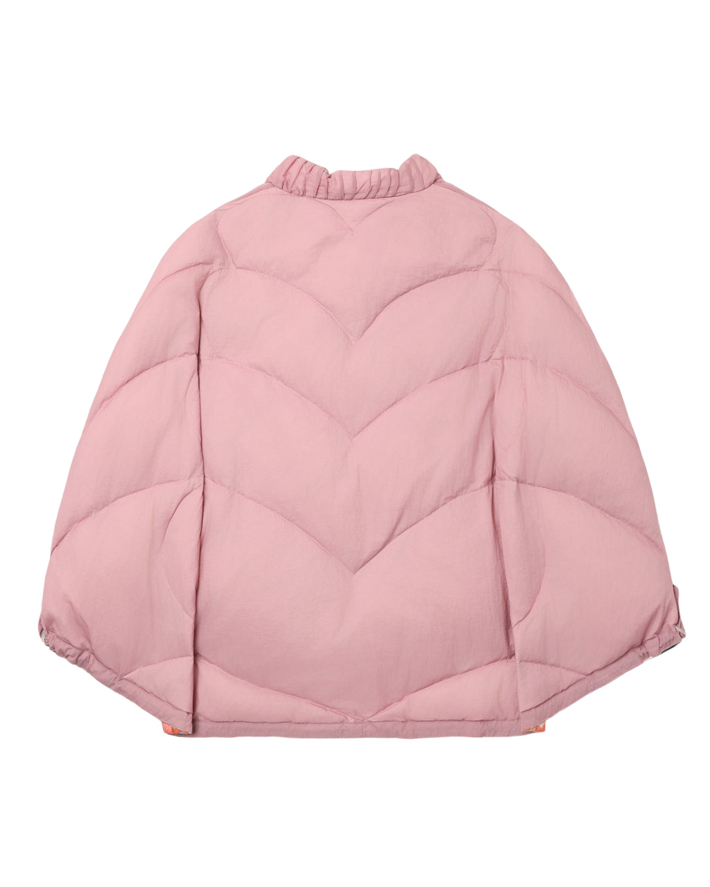 Printed quilted jacket