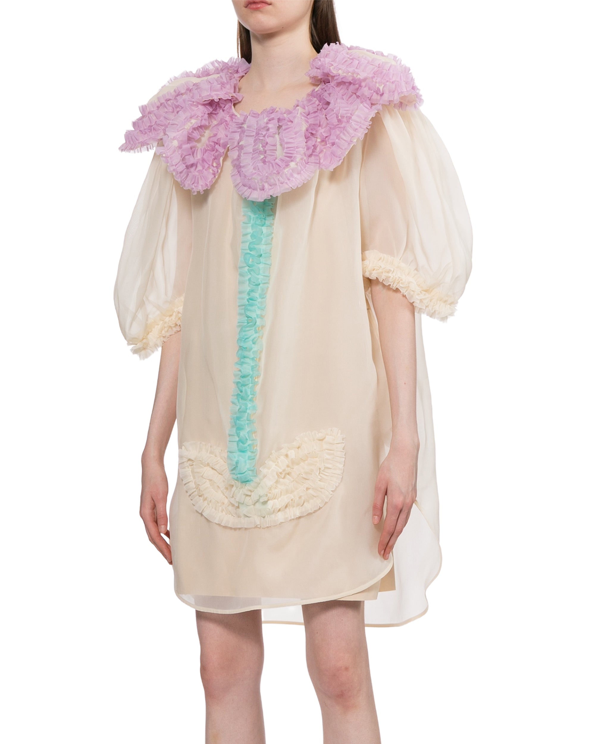 Ruffled flower dress
