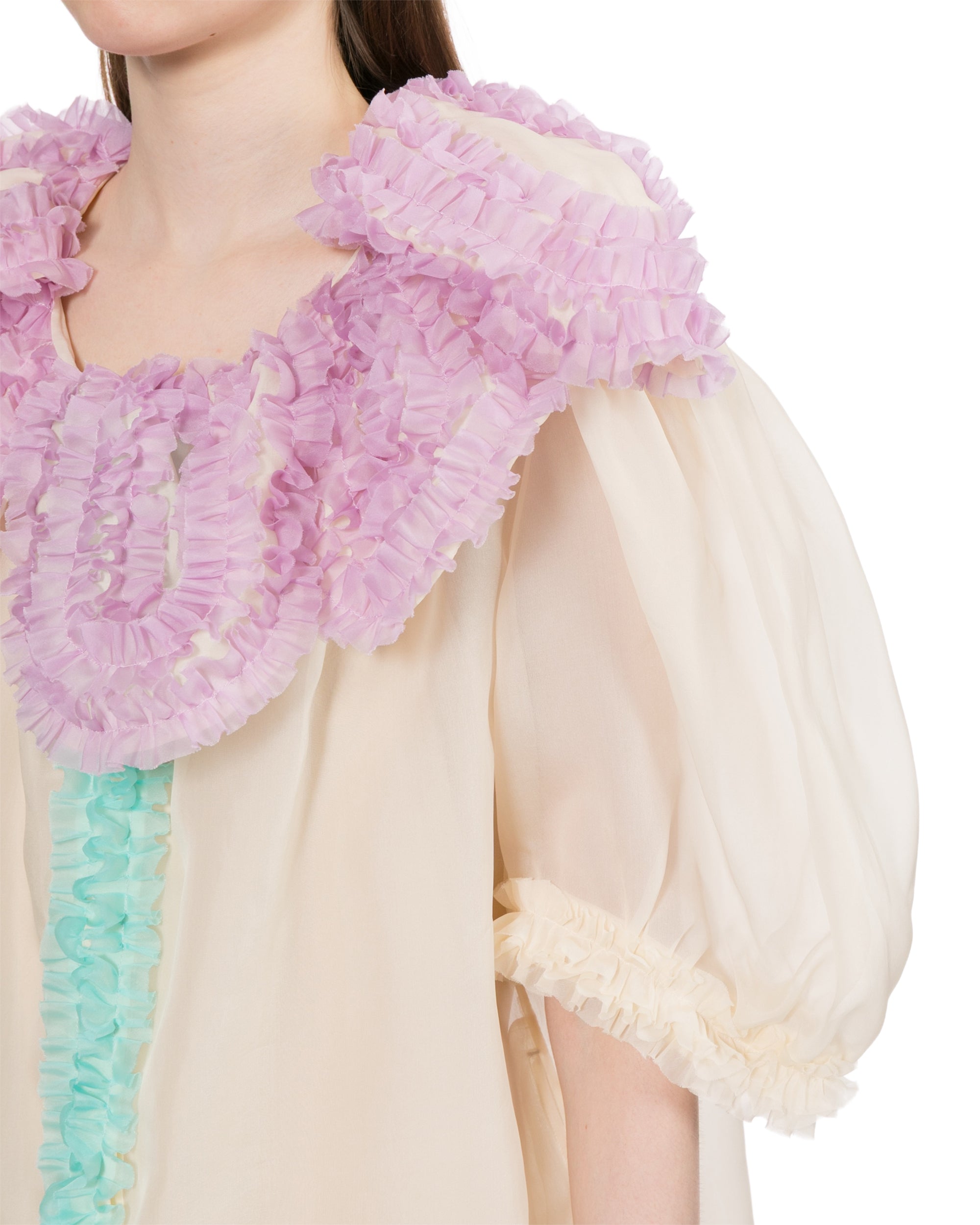 Ruffled flower dress