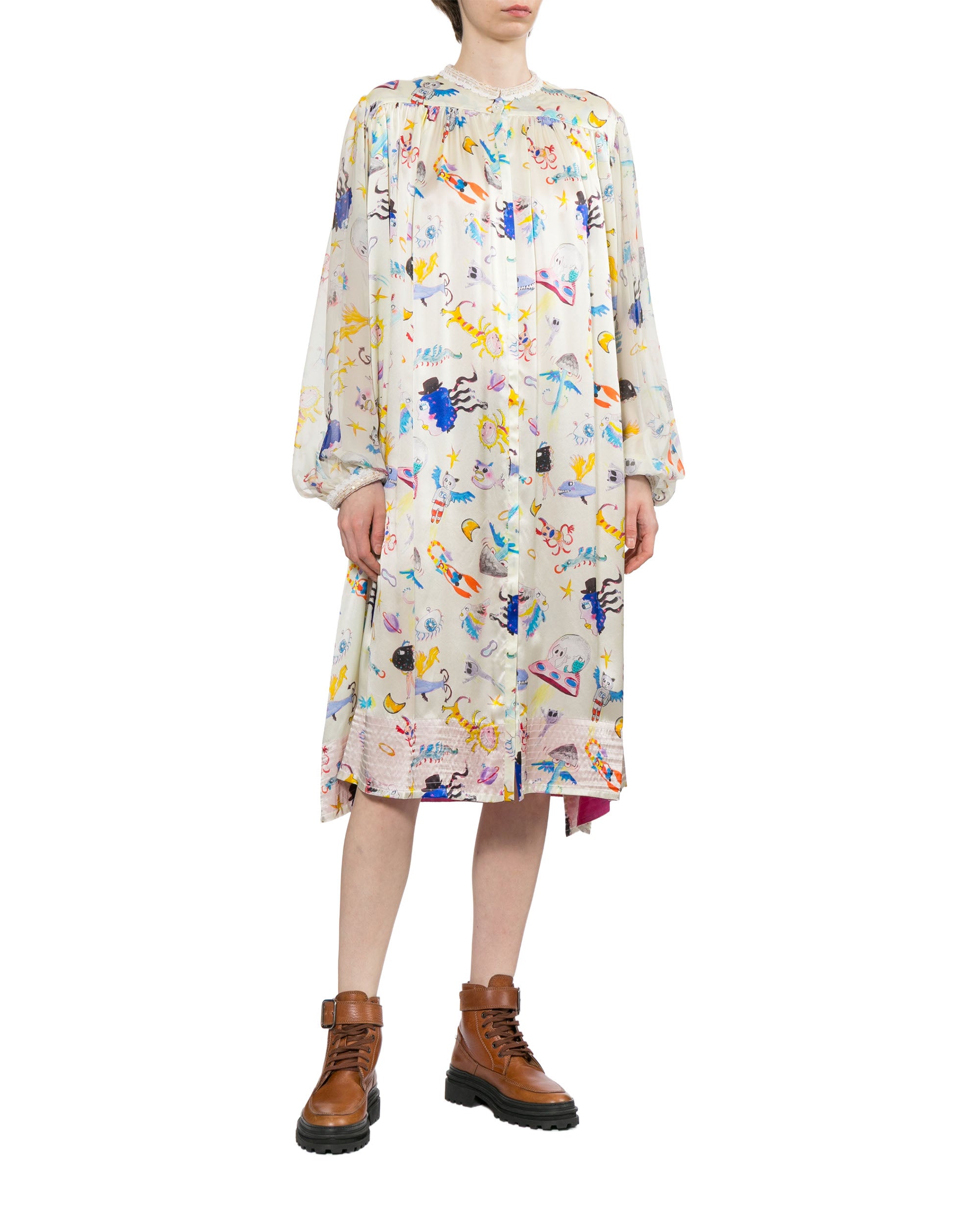 Printed dress