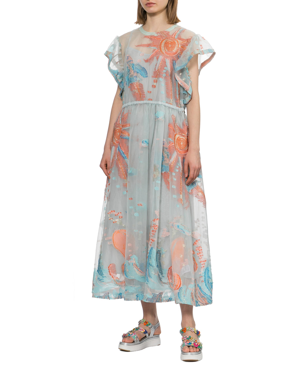 Embroidered dress