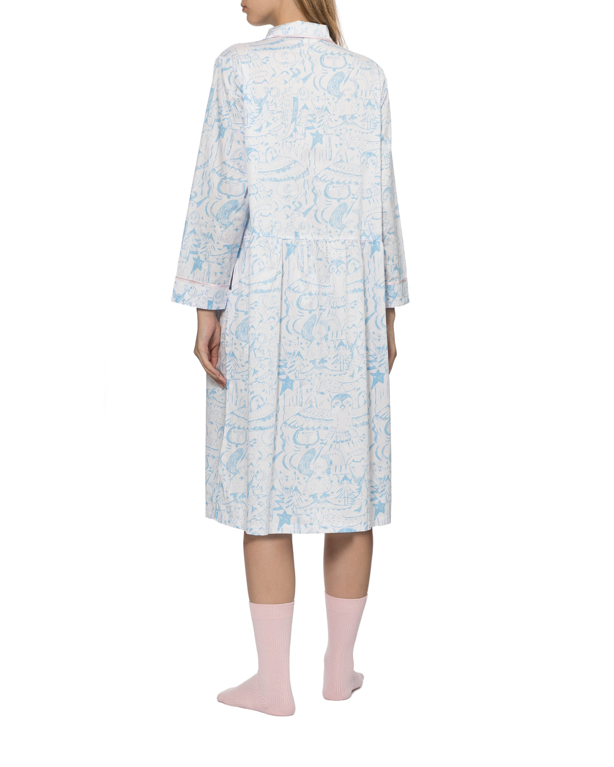 Printed midi dress