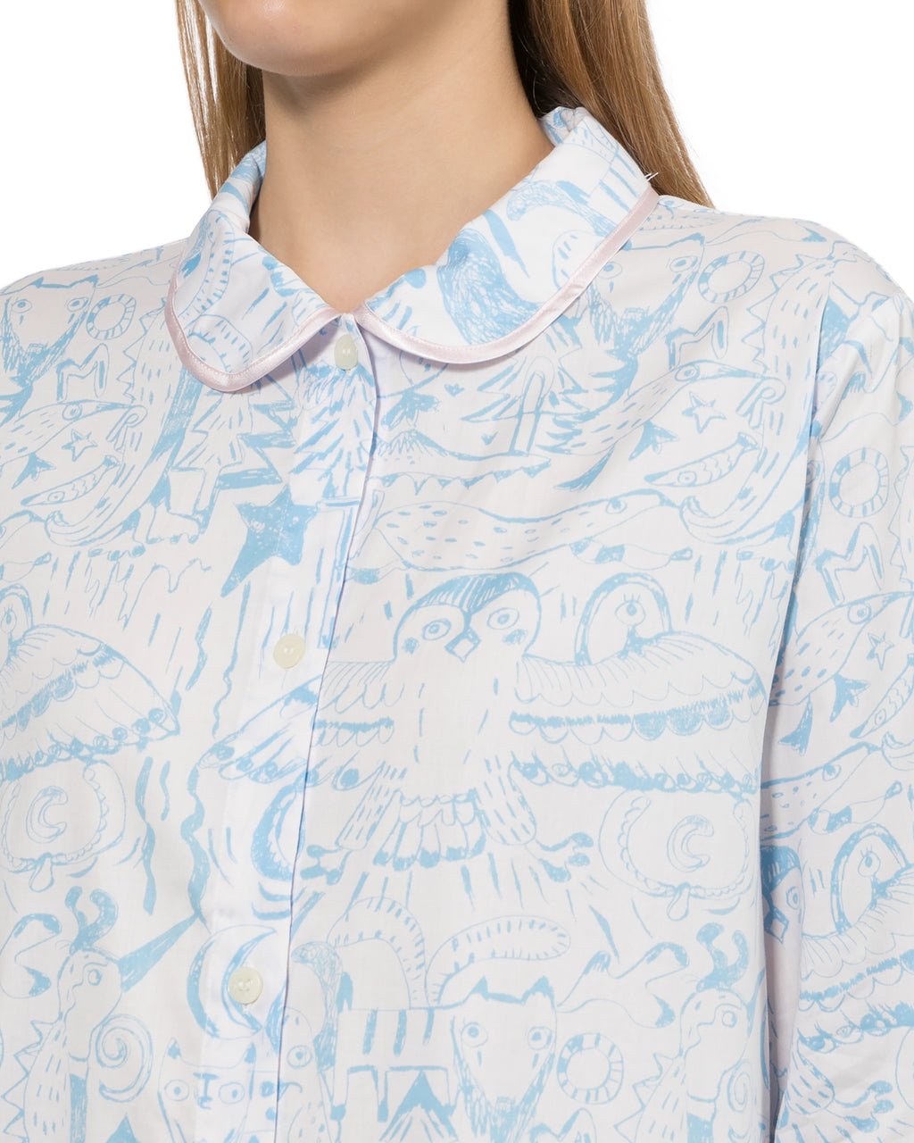 Printed midi dress