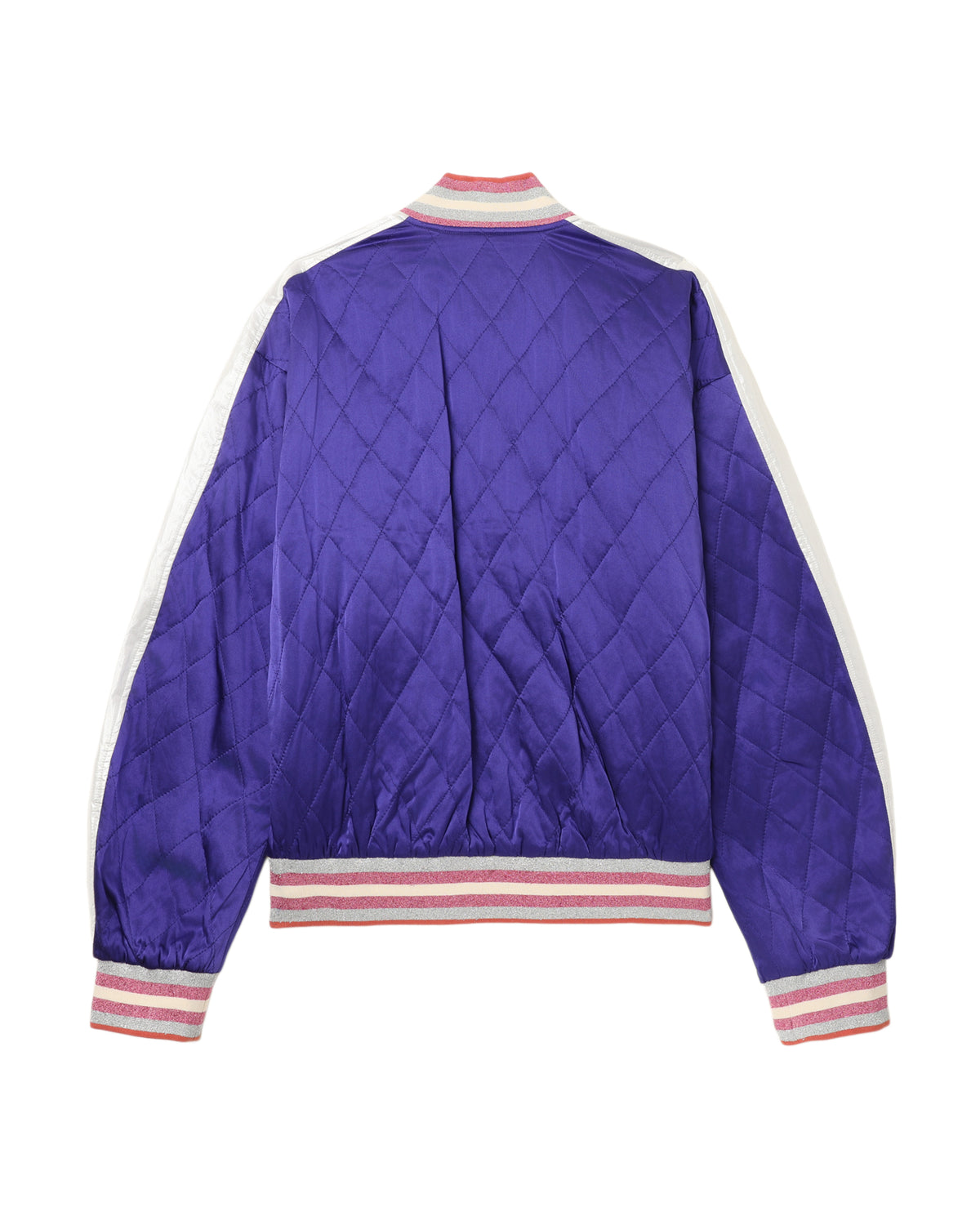 Embroidered varsity jacket