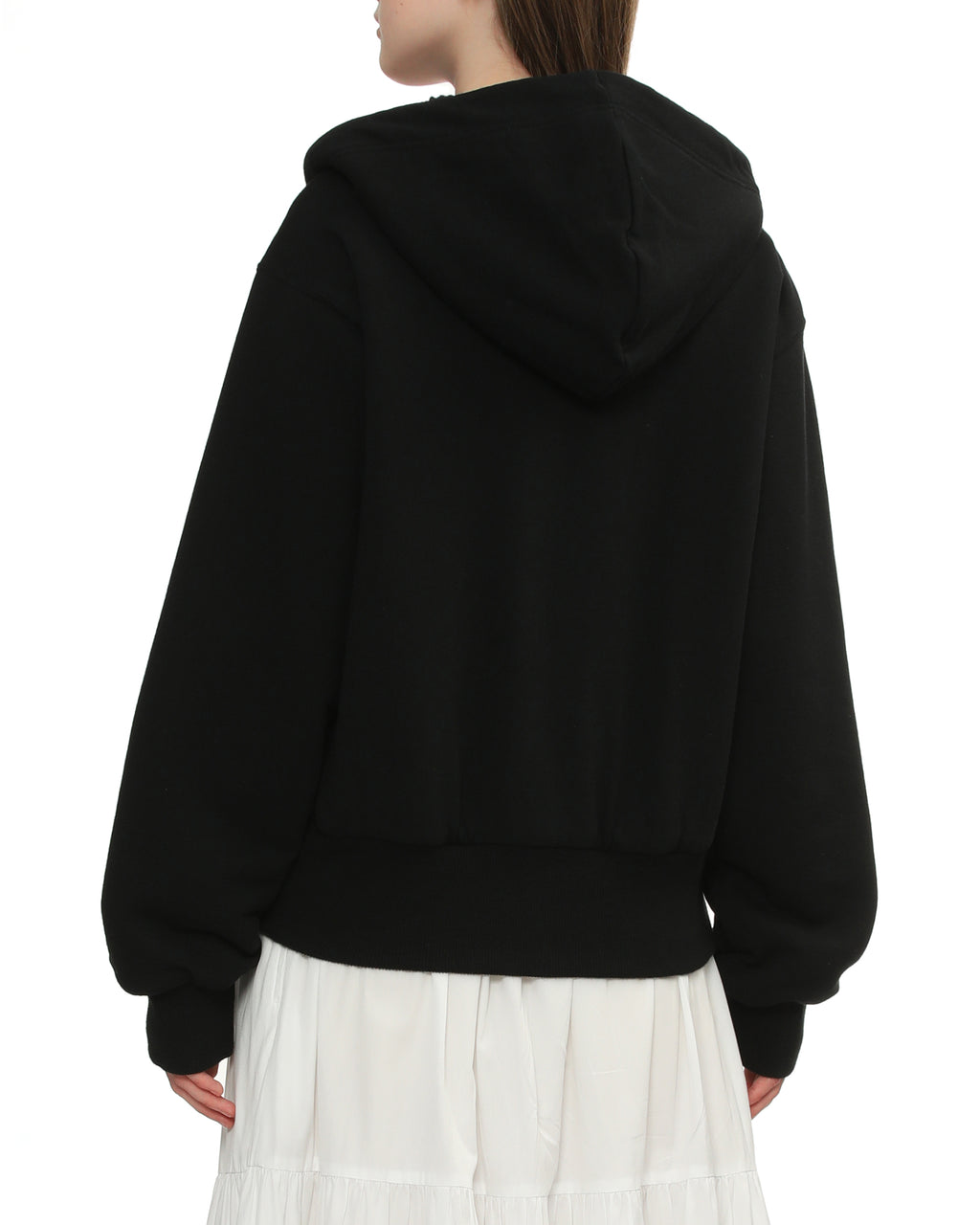 Graphic hooded jacket