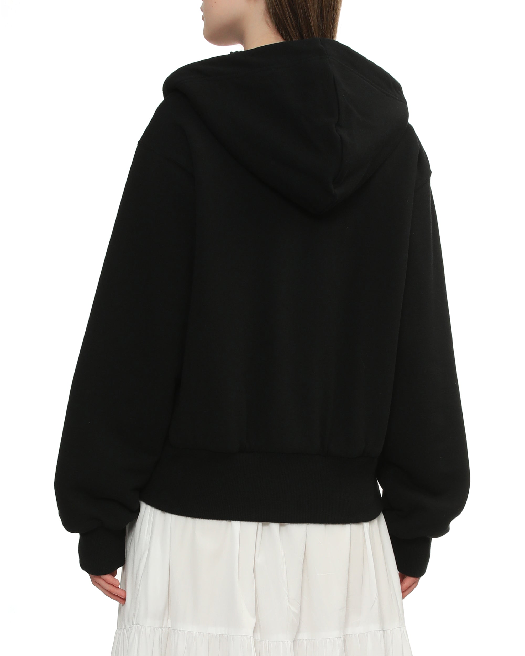 Graphic hooded jacket