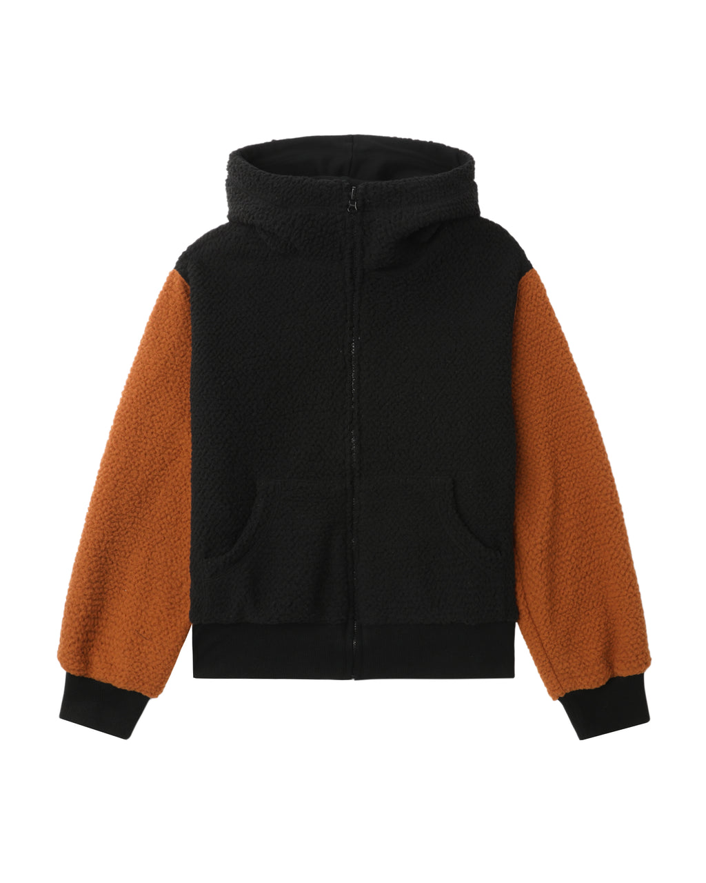 Graphic hooded jacket