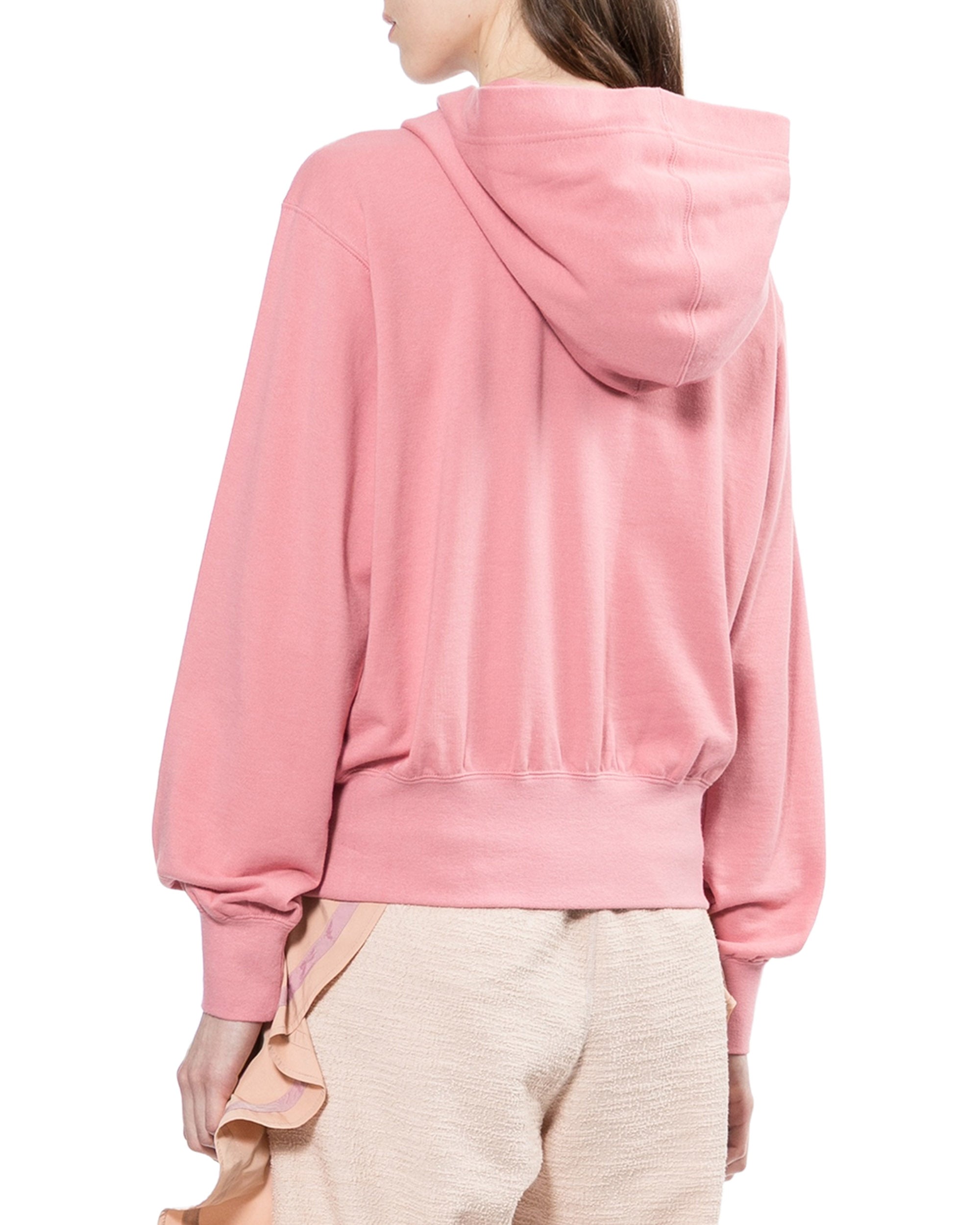 Embroidered embellishment hoodie