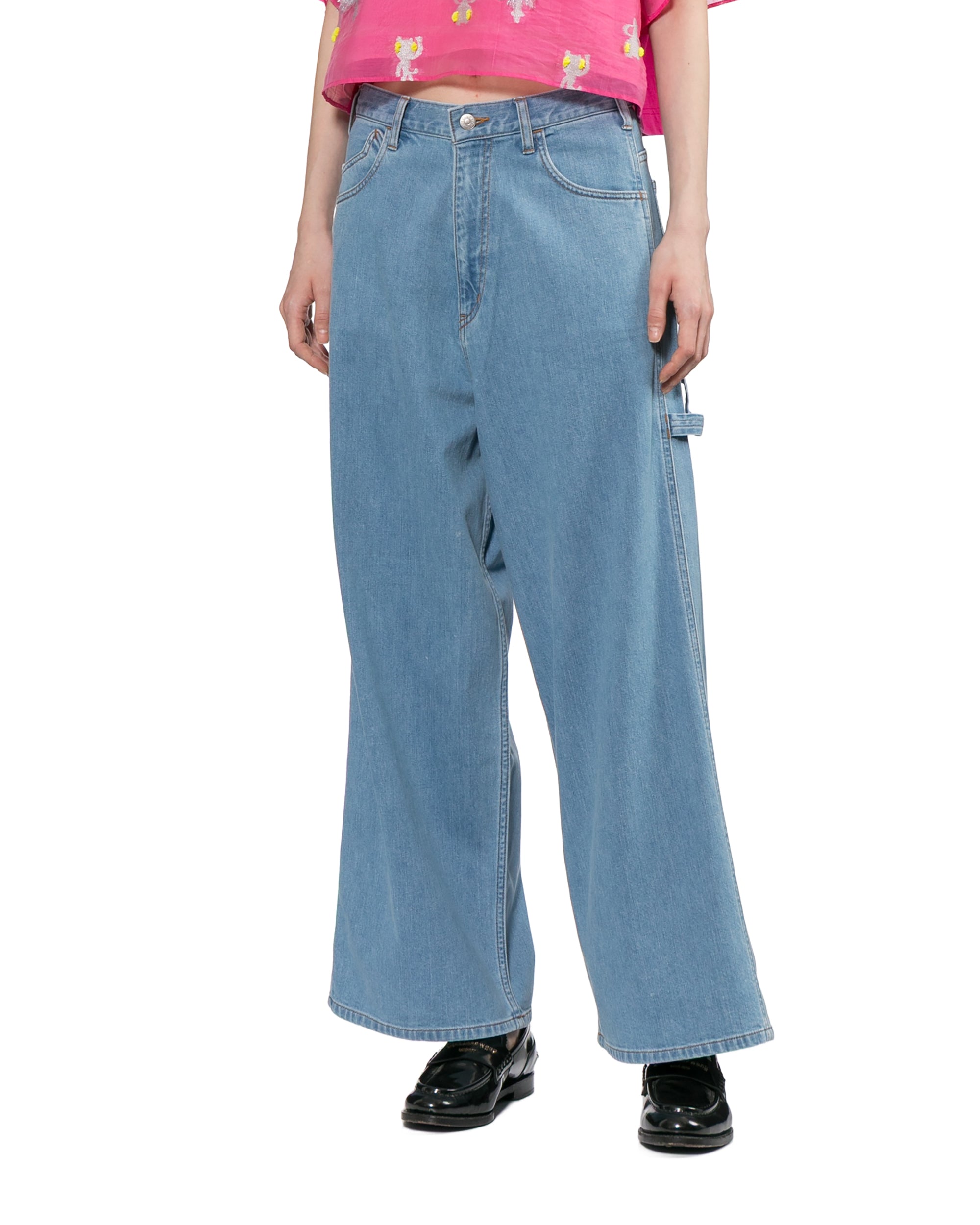 Wide leg jeans