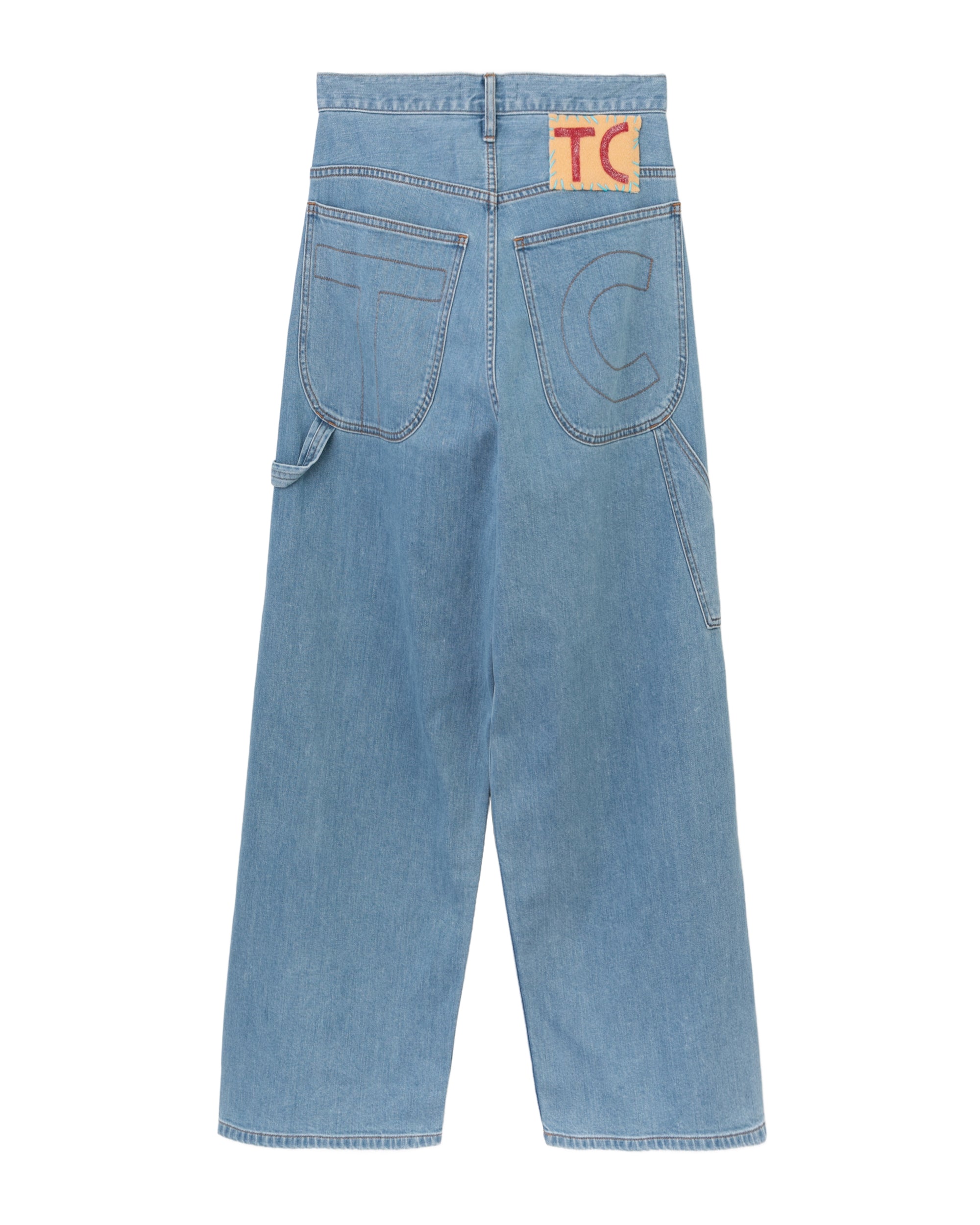 Wide leg jeans