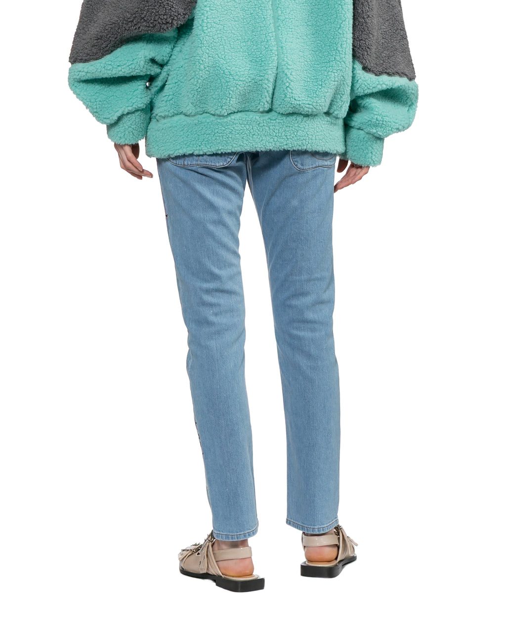 Graphic jeans