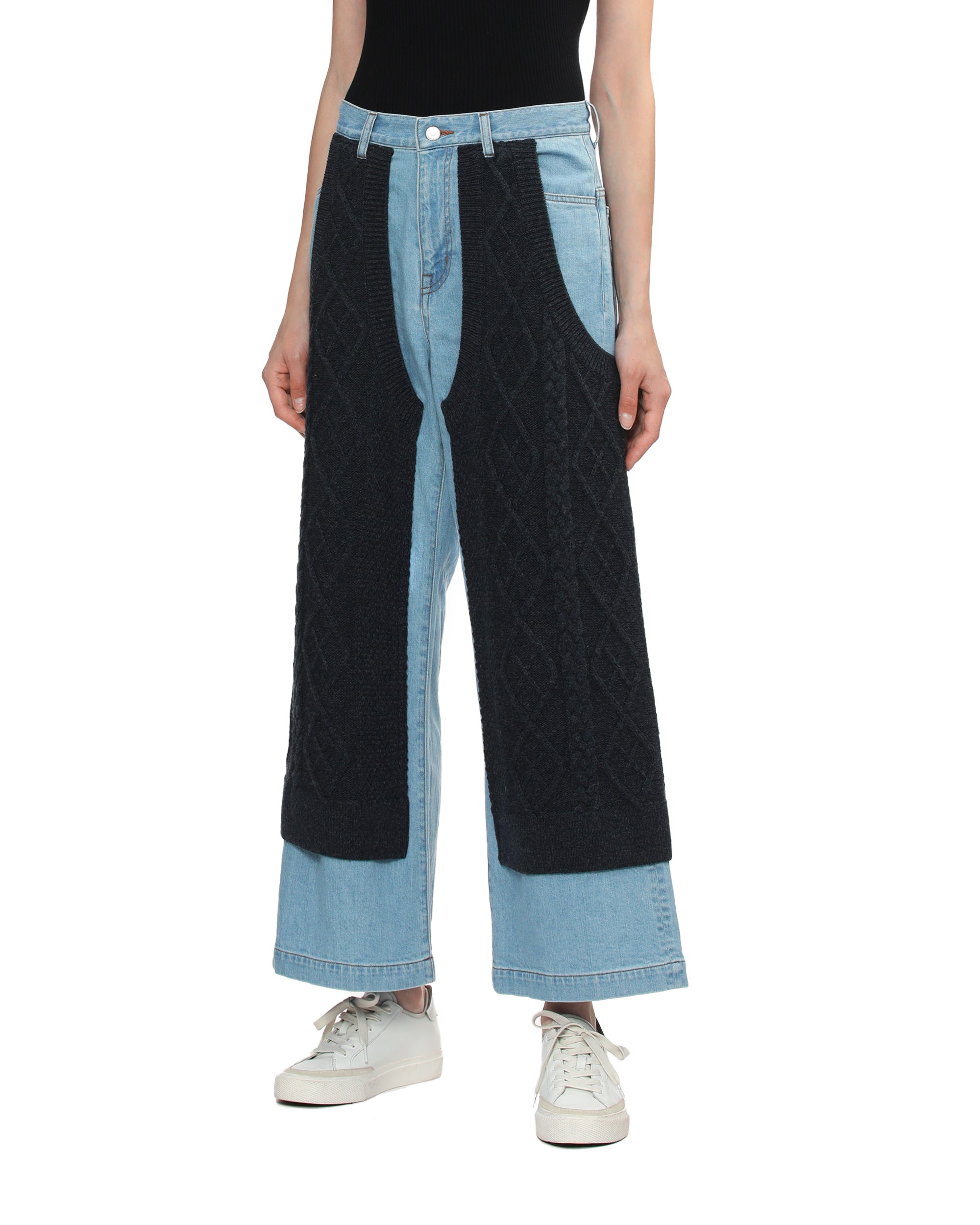 Patchwork jeans