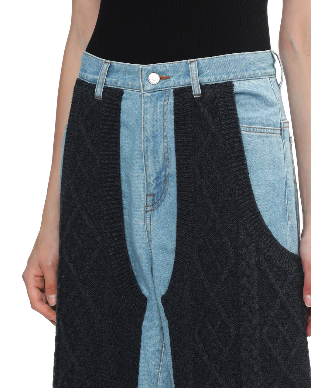Patchwork jeans