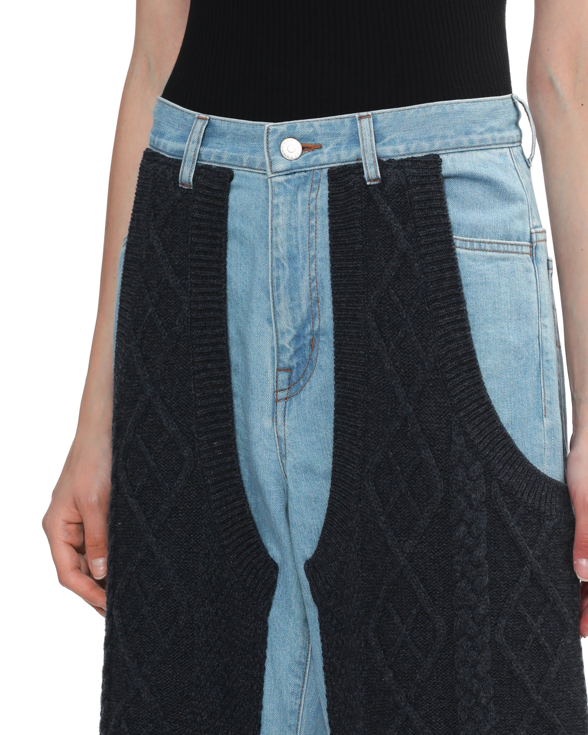 Patchwork jeans