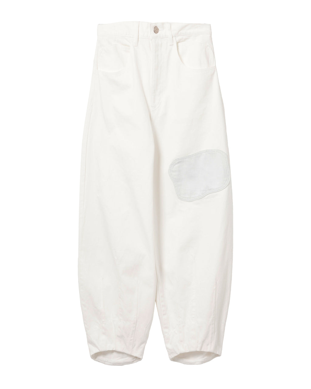 Patch accent pants