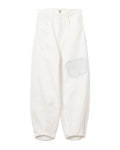 Patch accent pants