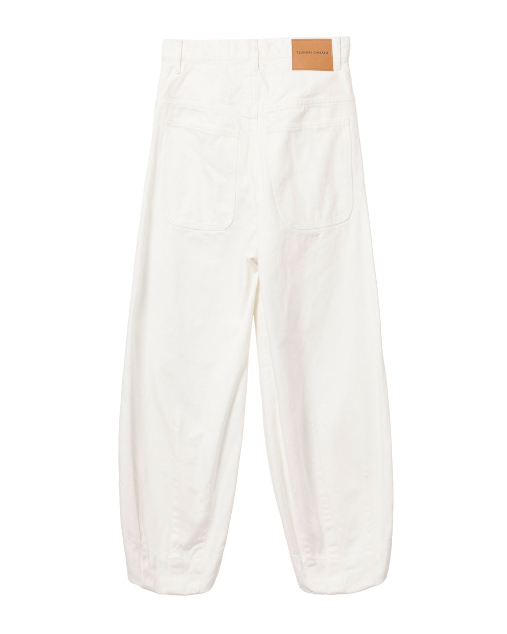 Patch accent pants