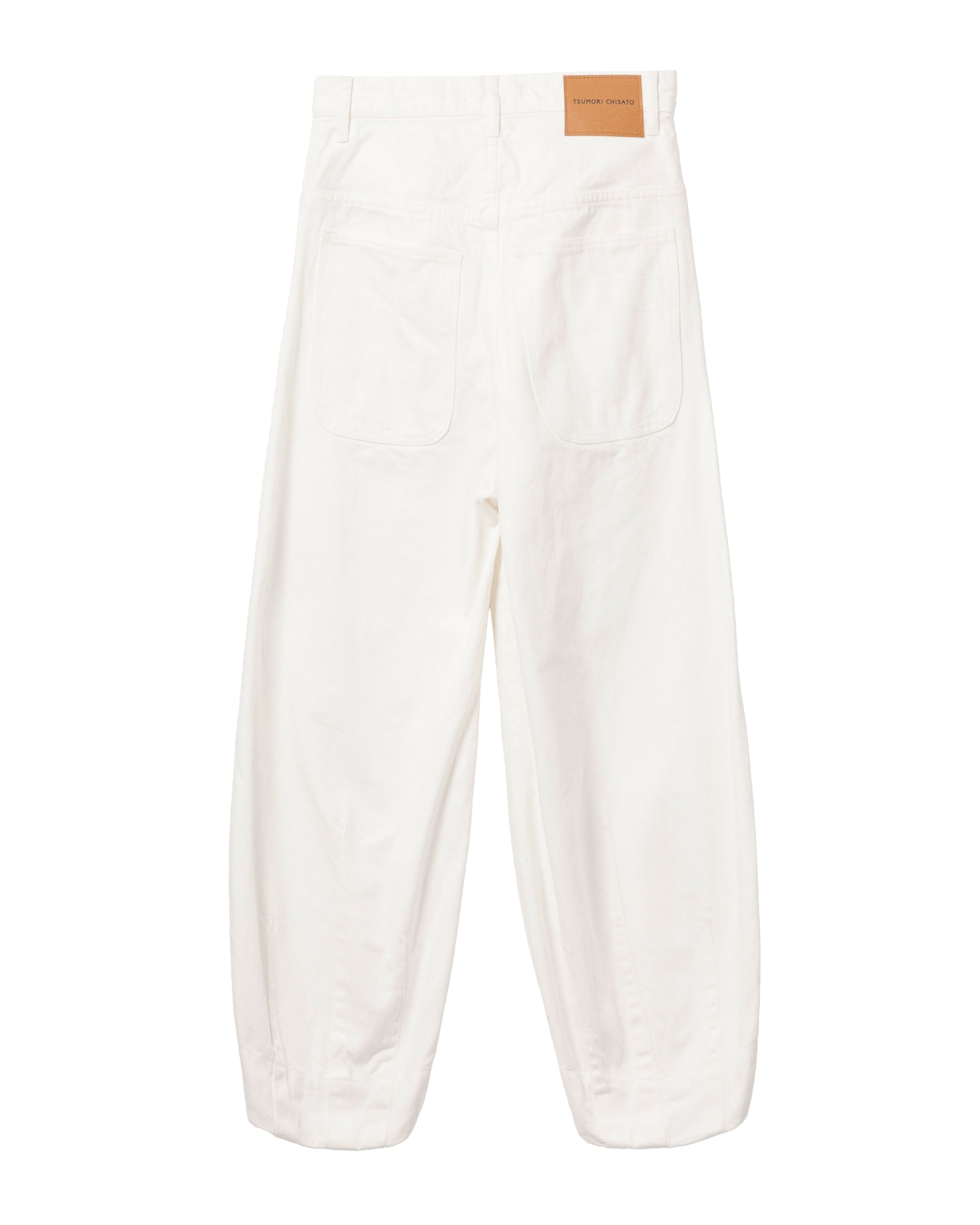 Patch accent pants
