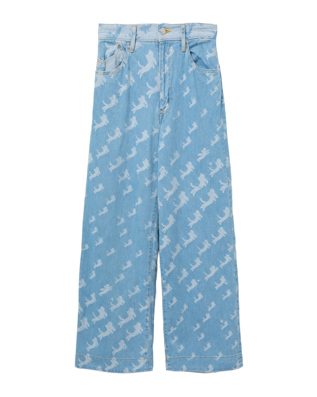 Monogram jeans