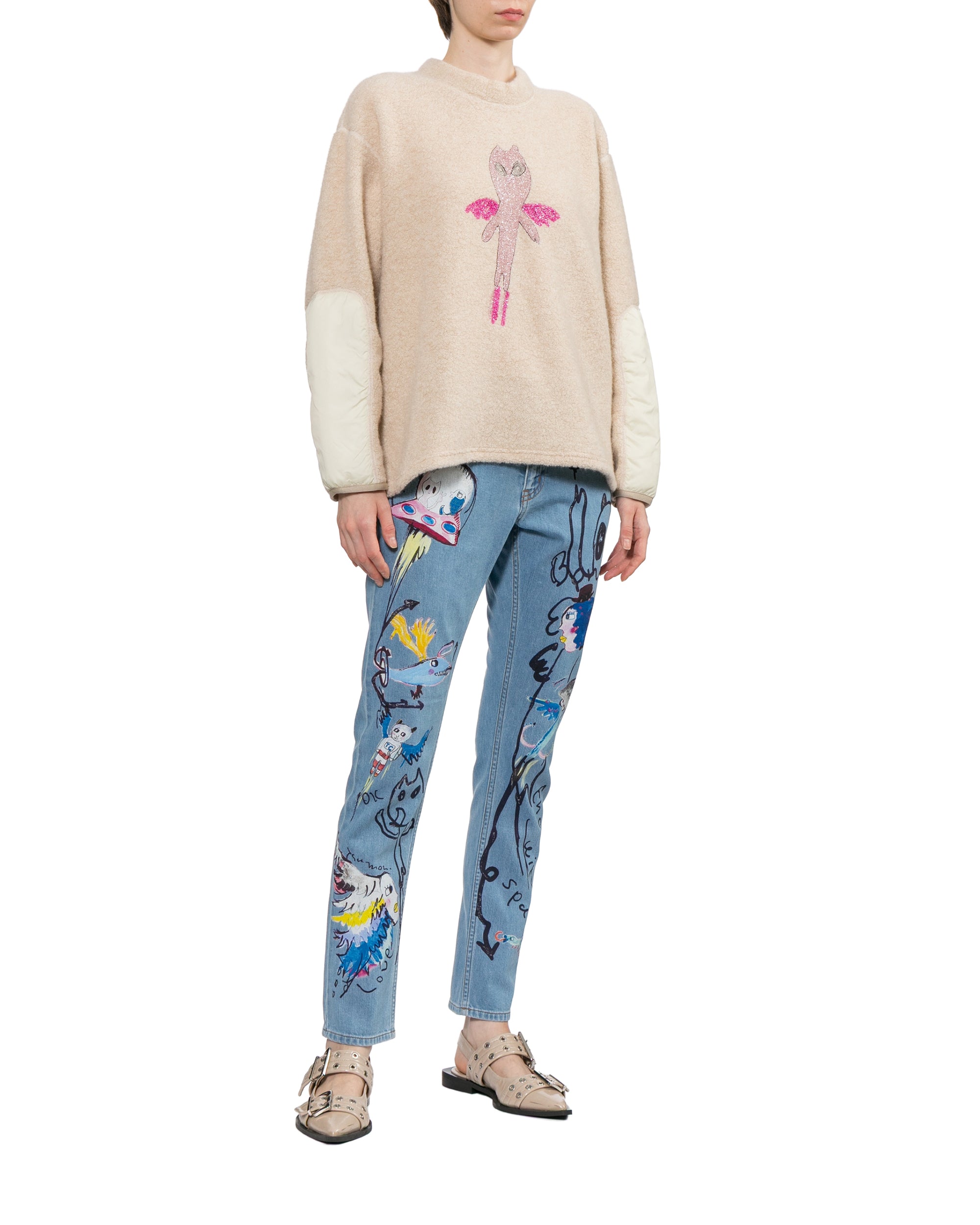 Fleece sweater