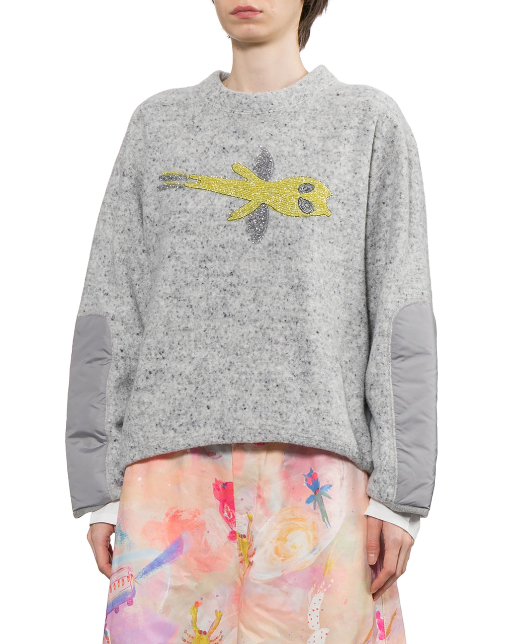 Embroidered sweater