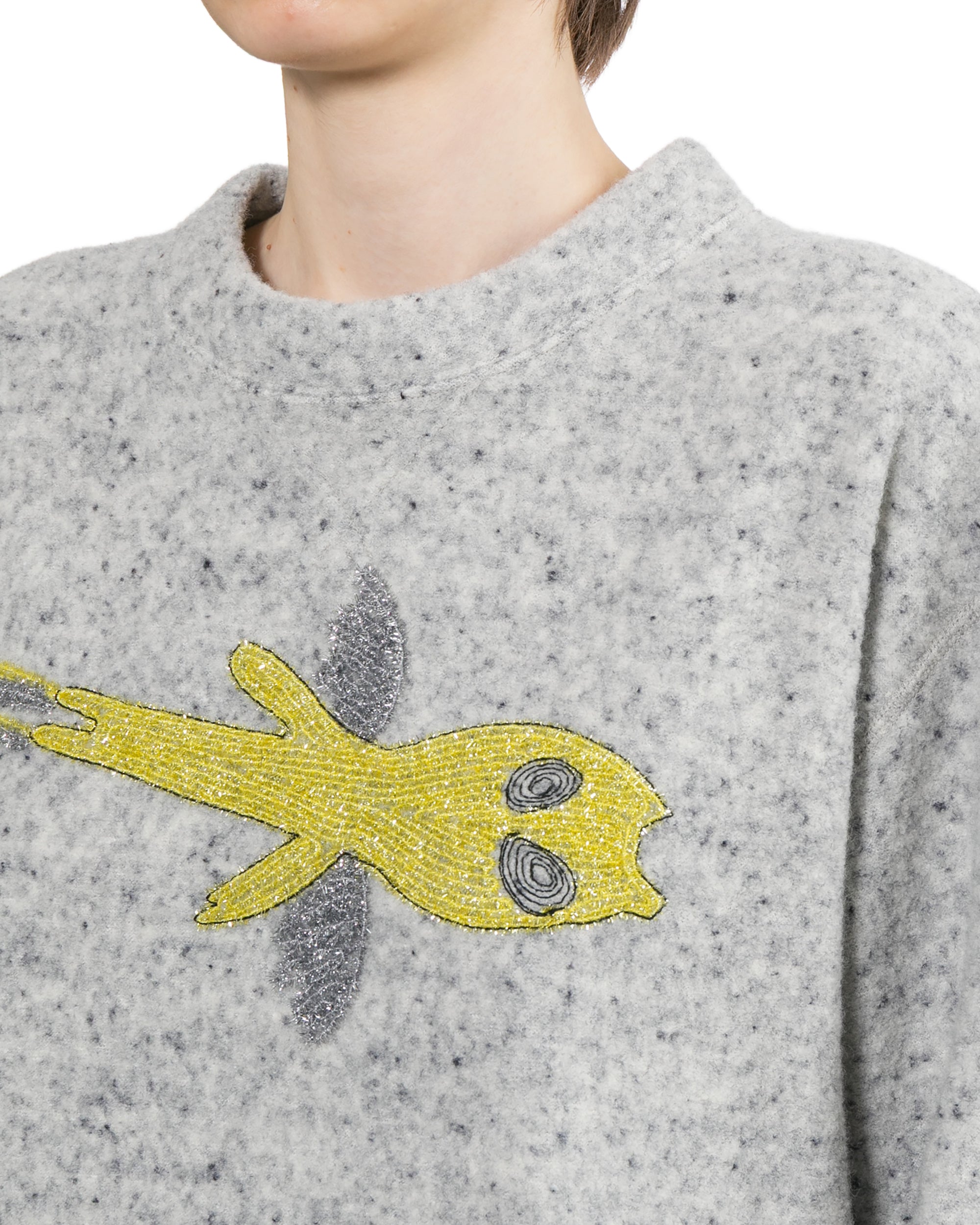 Embroidered sweater