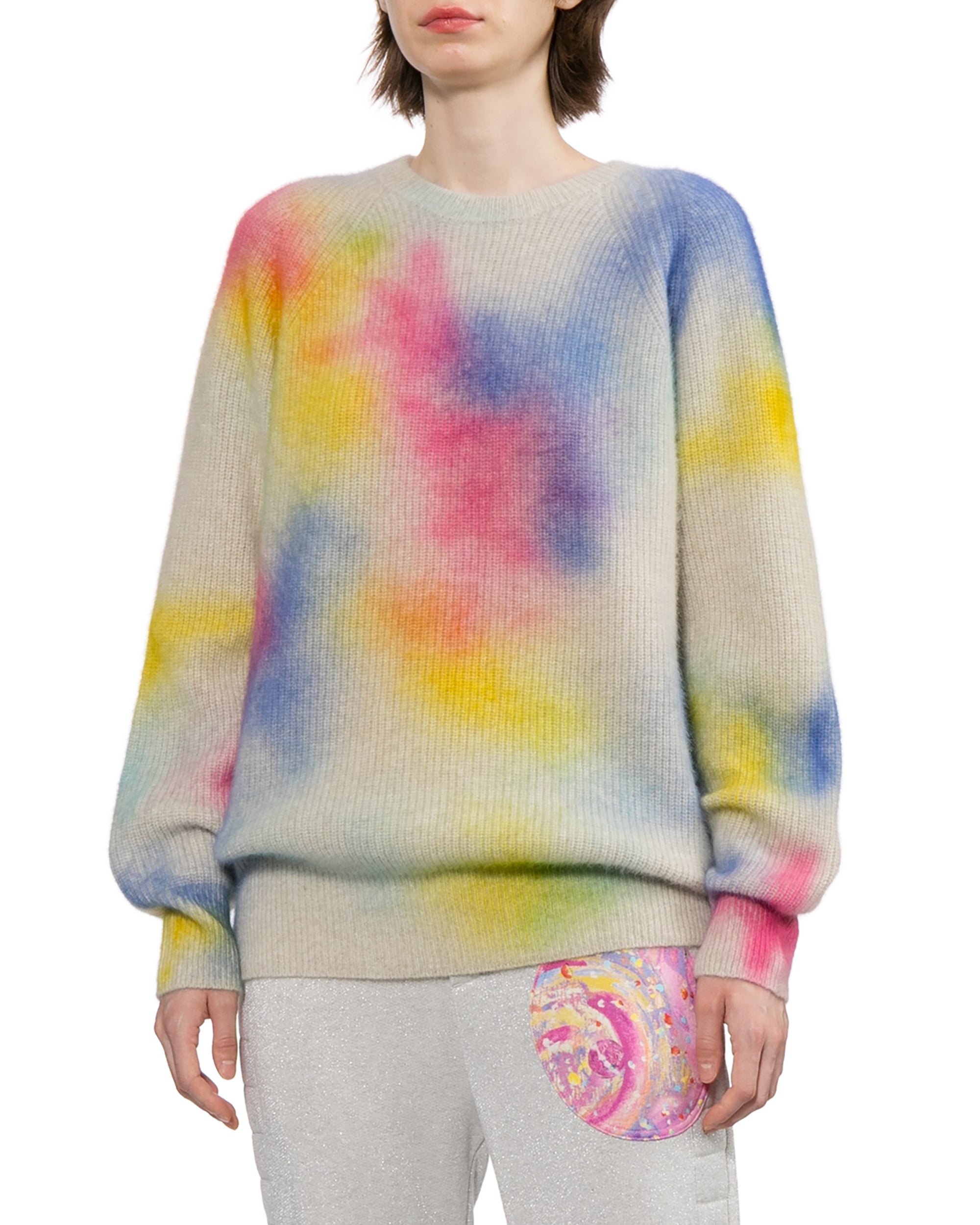 Tie-dye sweater