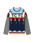 Graphic sweater