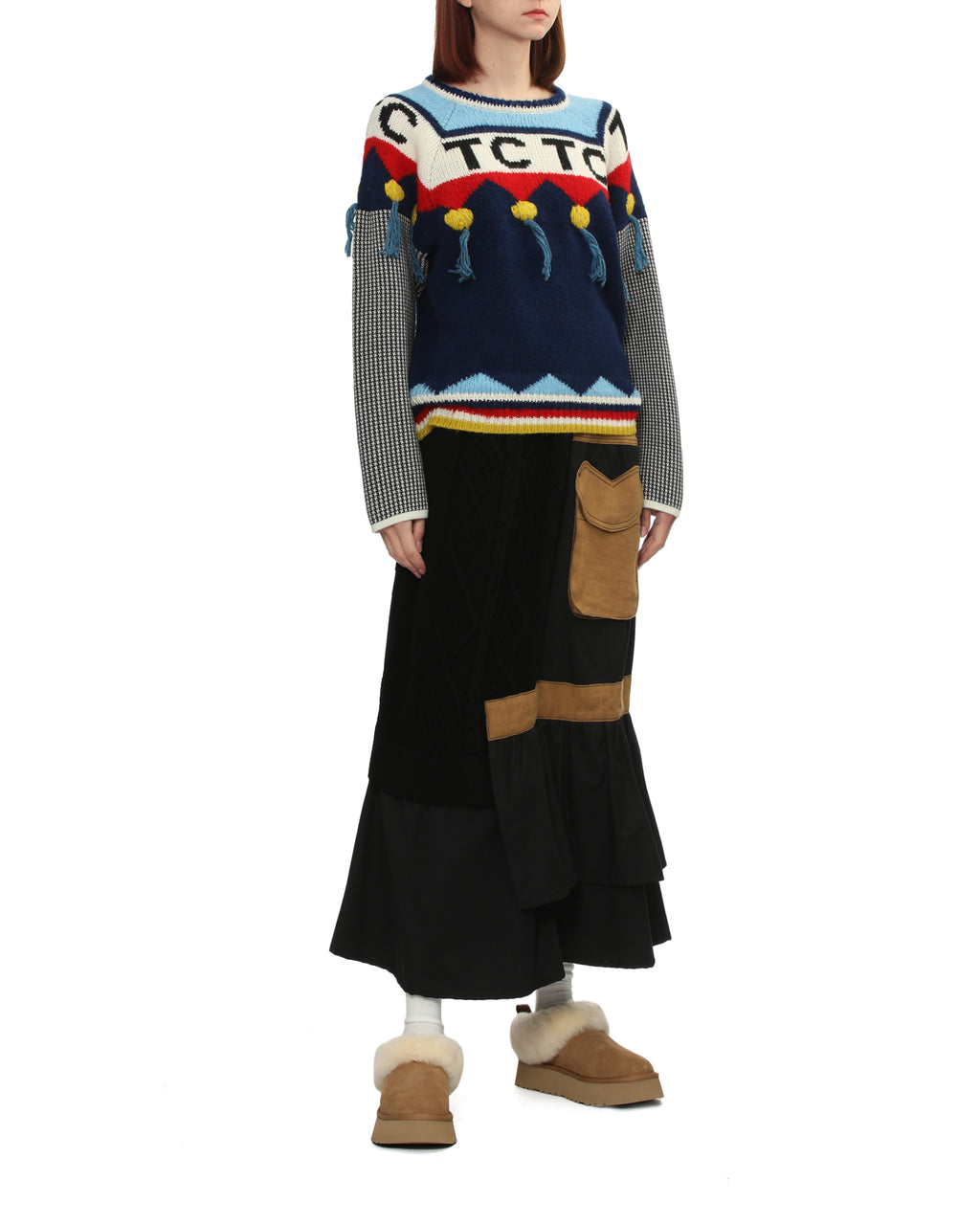 Graphic sweater