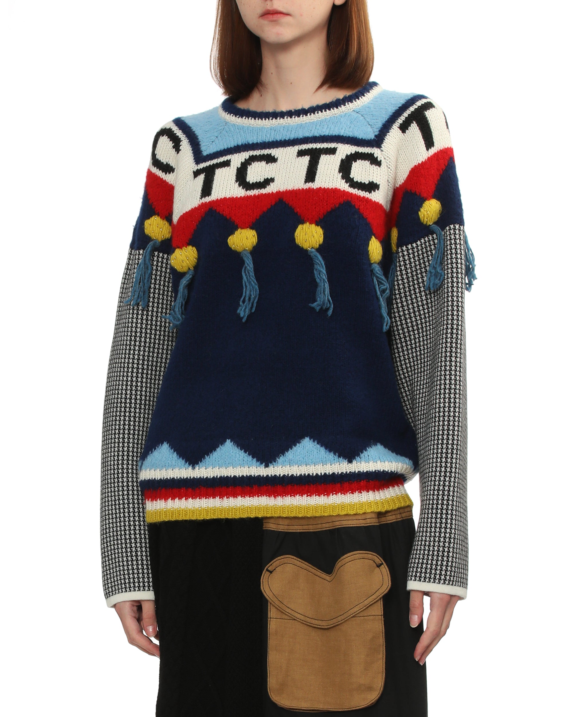 Graphic sweater