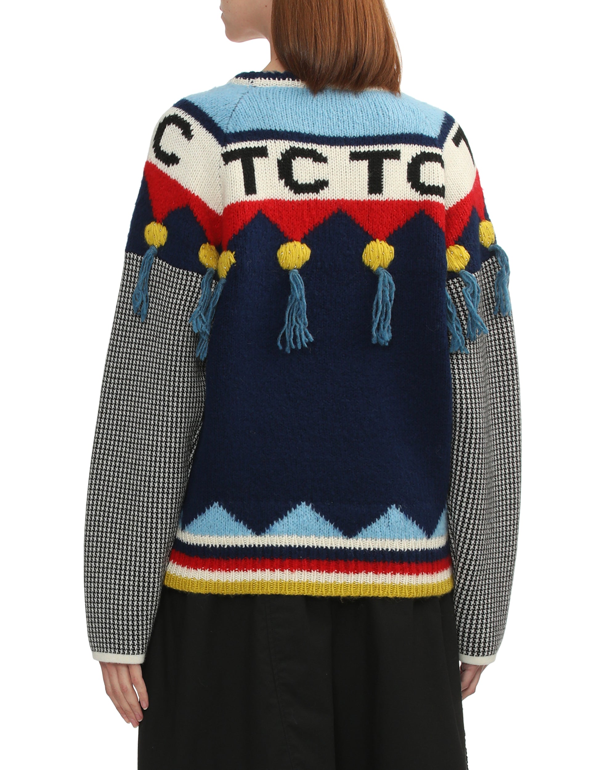 Graphic sweater