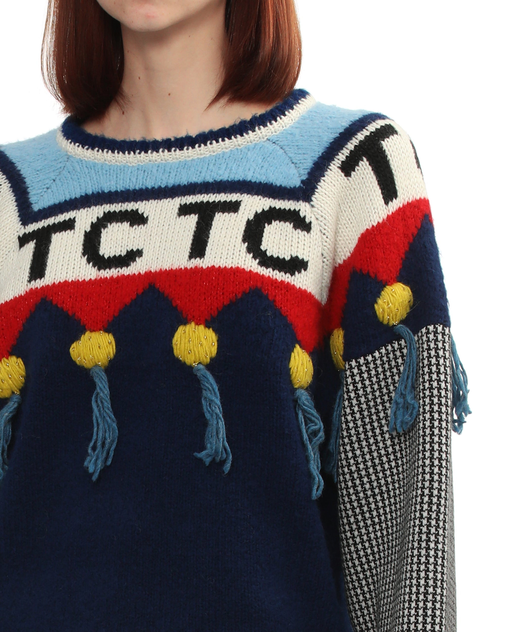 Graphic sweater