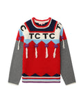 Graphic sweater