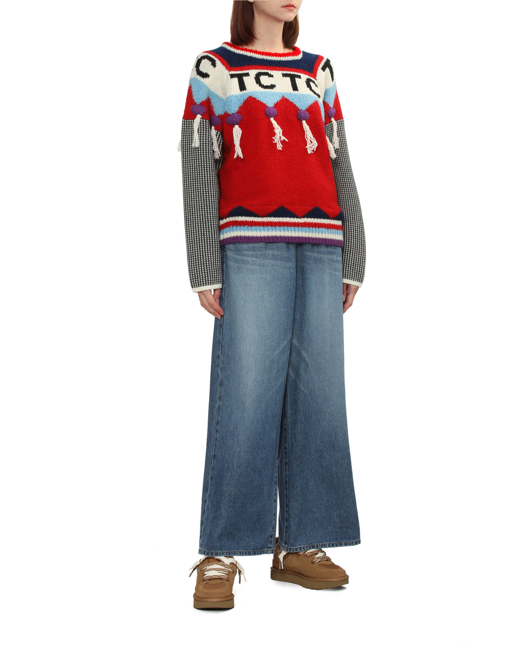 Graphic sweater