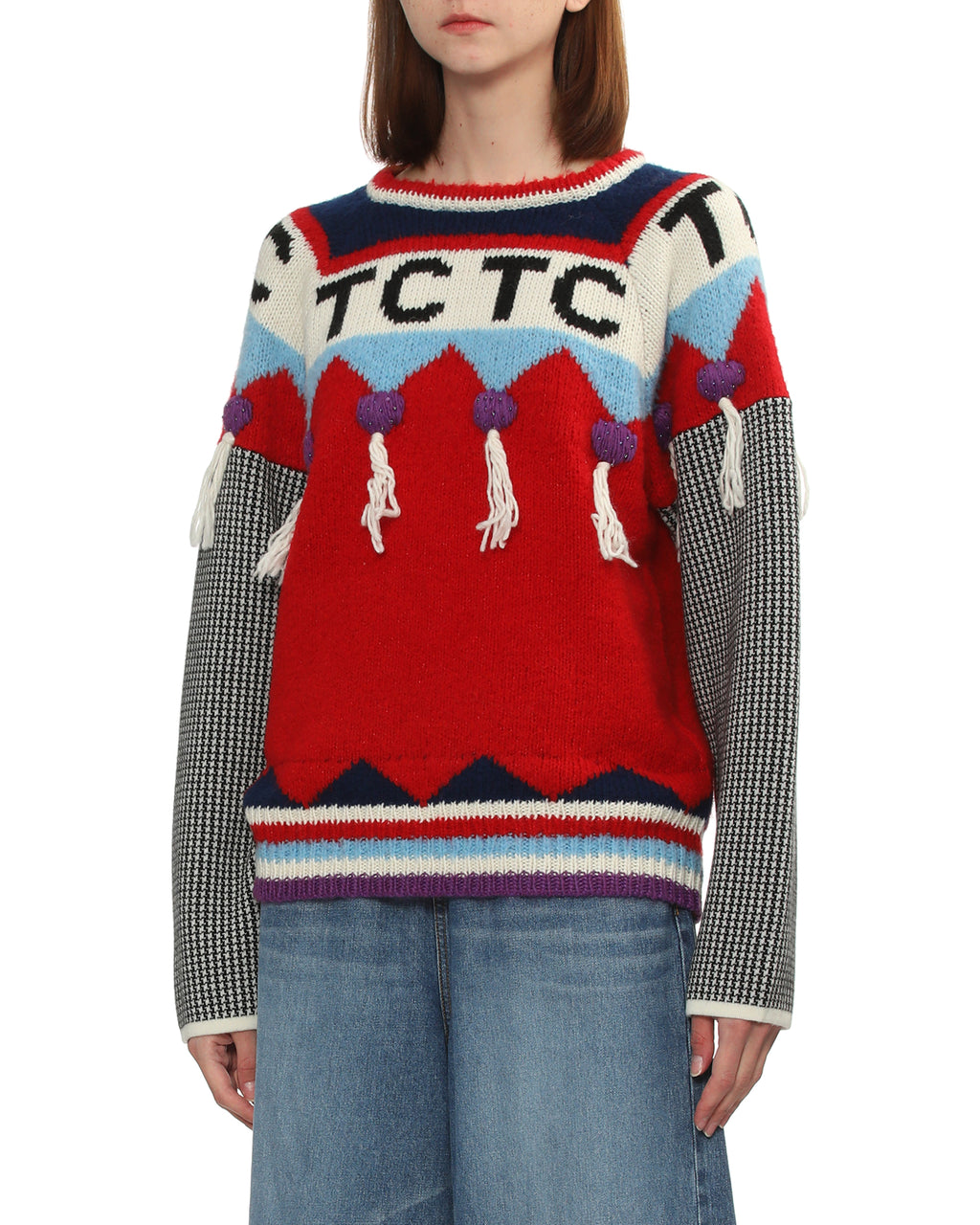 Graphic sweater