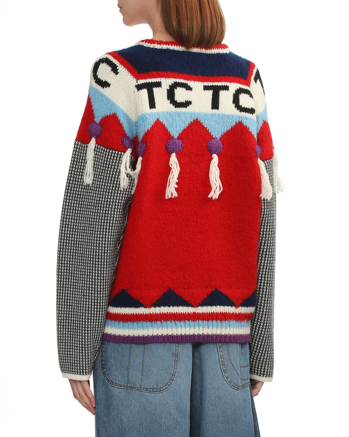 Graphic sweater