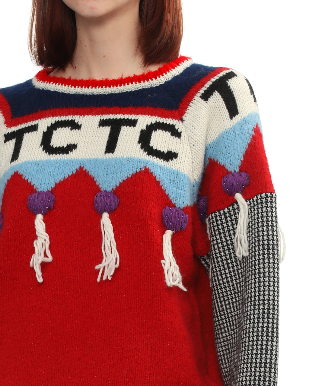 Graphic sweater